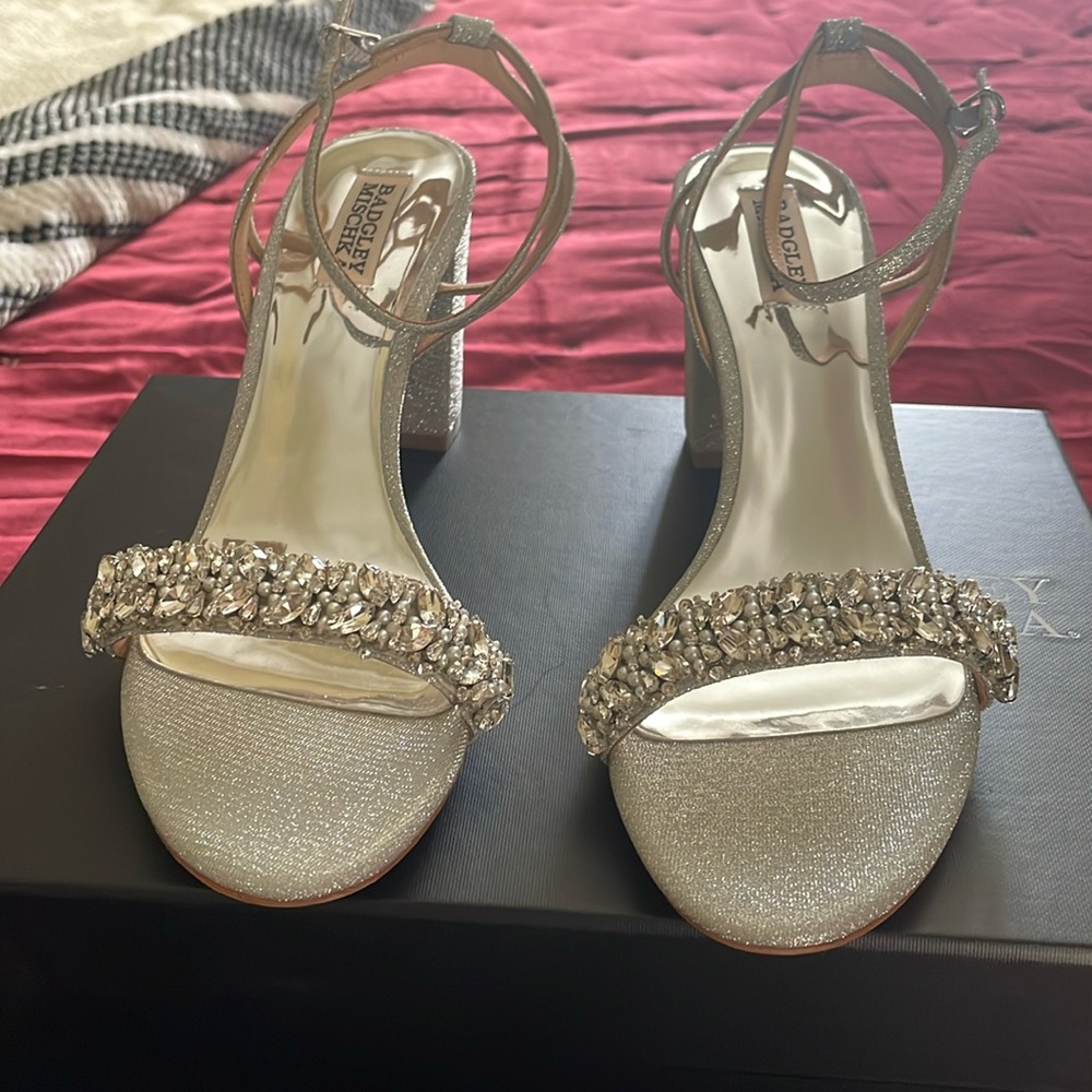 Special ocasión silver sandals/shoes